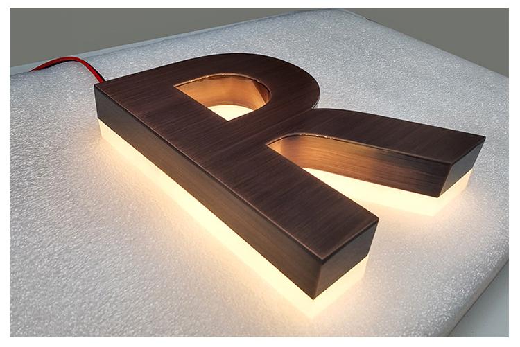 Backlit 3D Letter Led Signs